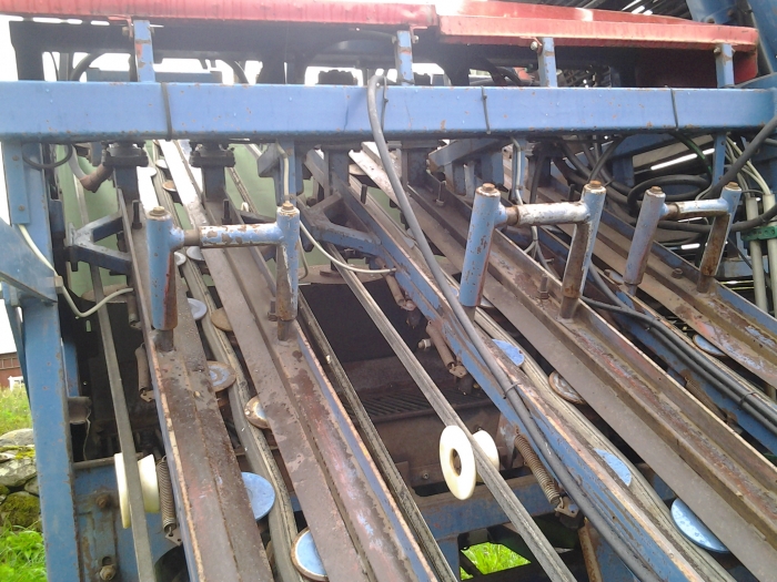 3508 Asa-Lift carrot harvester 3 row for industry carrots with elevator