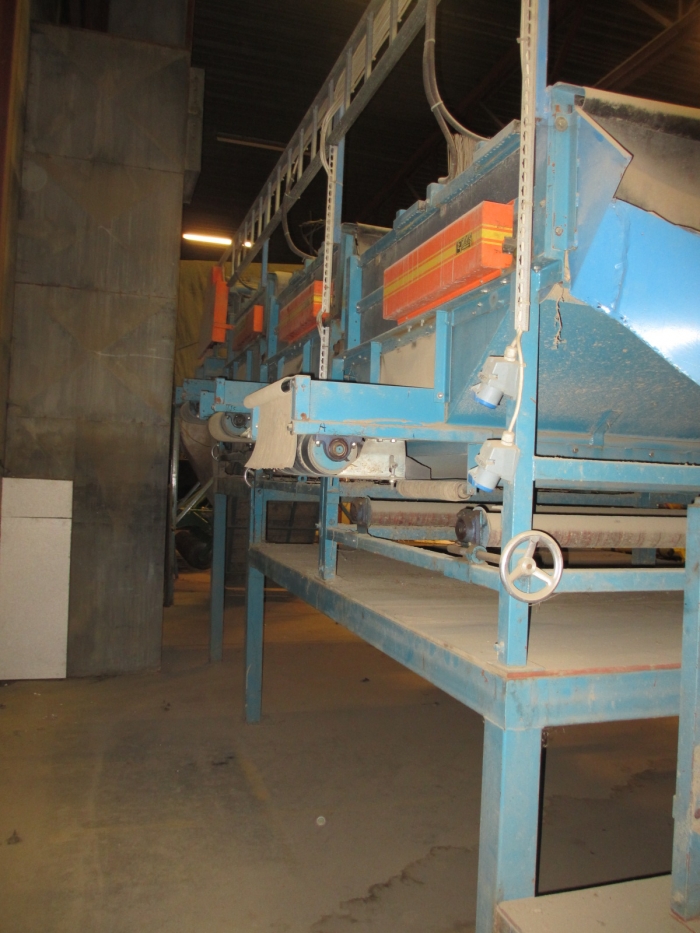 3523 EMVE complete potato screen grader line