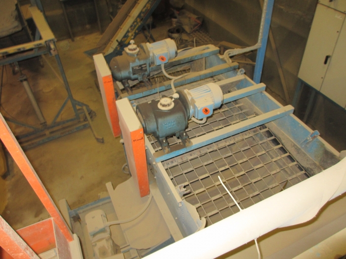 3523 EMVE complete potato screen grader line