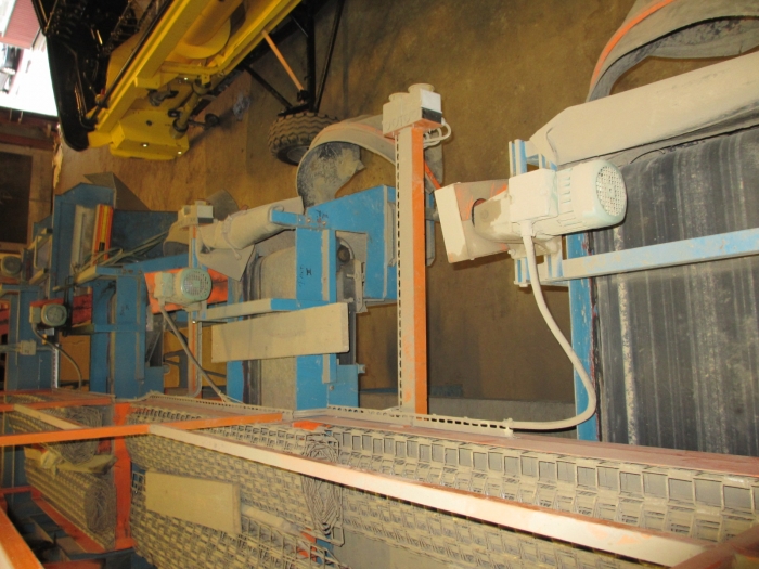 3523 EMVE complete potato screen grader line