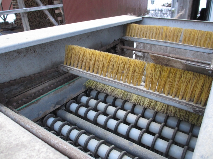 3529 Eko Matic diabolo roller grader for potato and onion