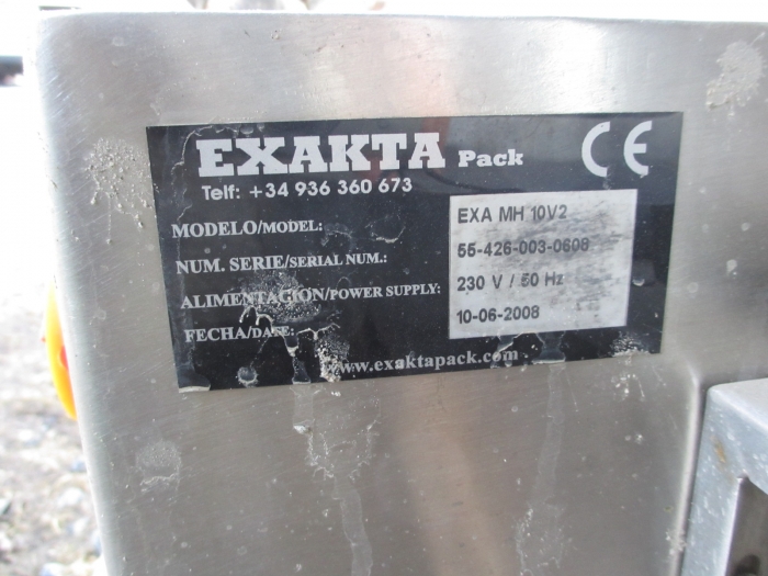 3535 Exakta multihead weigher year model 2008