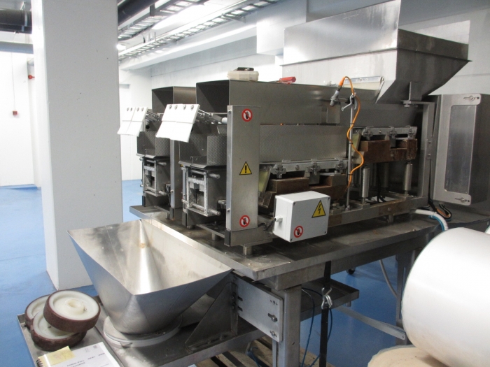 3536 Miele complete weigher and vertical packaging machine