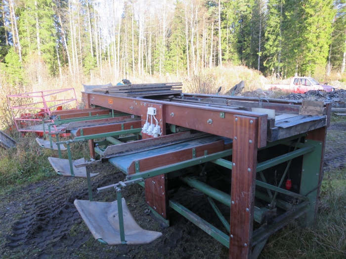 3962 Schouten potato grader complete line