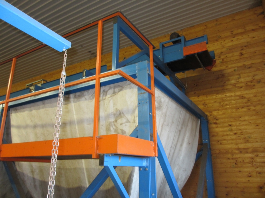 4113 EMVE storage system with Trevira Sacks