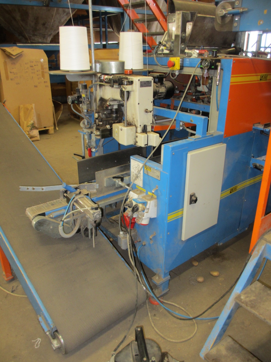 4114 EMVE packaging line for paper bags 