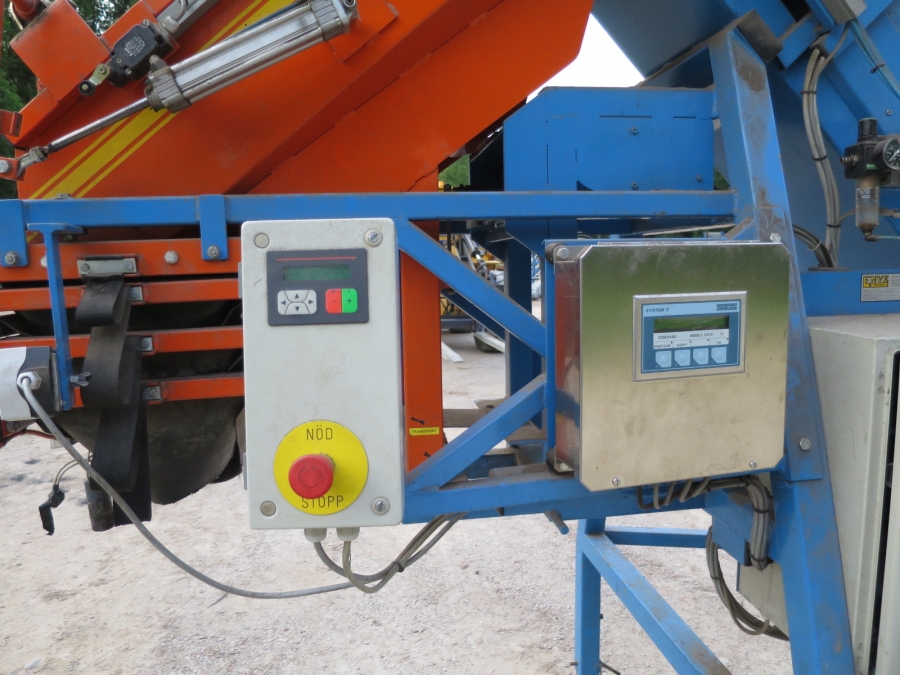 4121 EMVE automatic weigher for carrots, potatoes etc