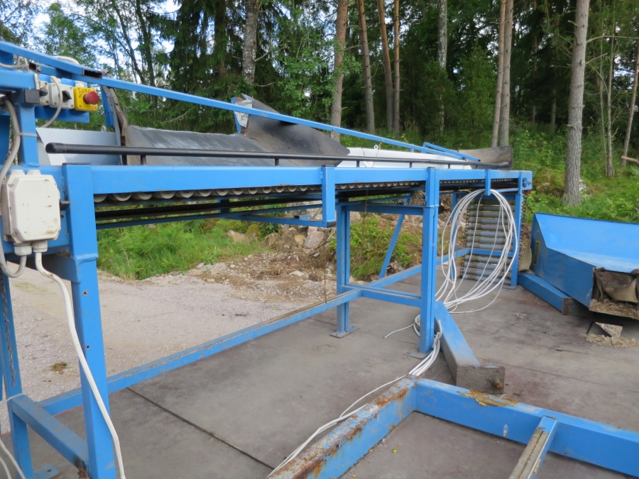 4139 EMVE roller table 4000x450 mm