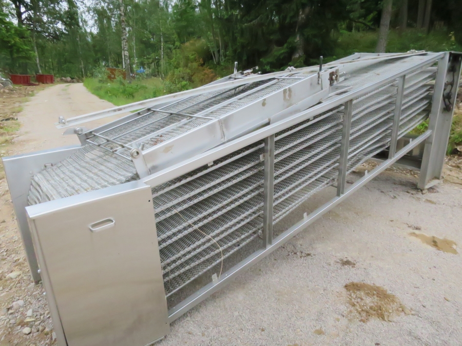 4144 Belt drier web table for Frying line potato chips