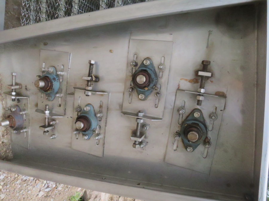 4144 Belt drier web table for Frying line potato chips