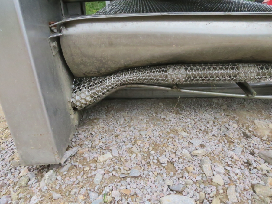 4144 Belt drier web table for Frying line potato chips