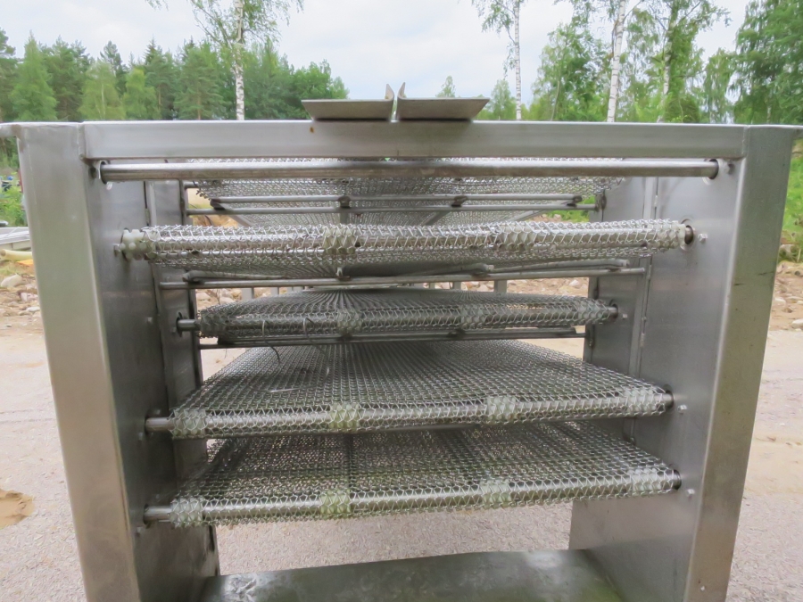 4144 Belt drier web table for Frying line potato chips