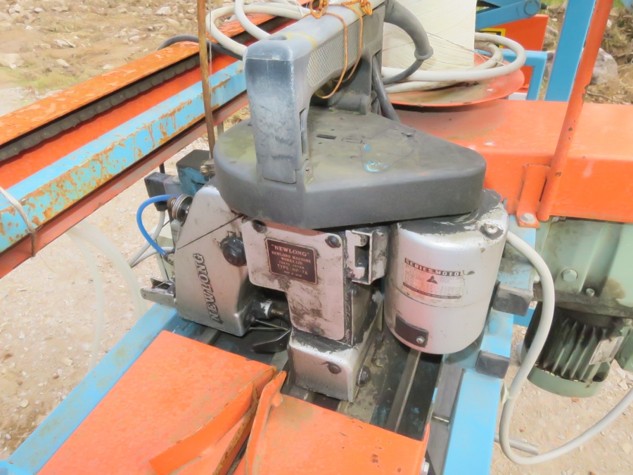 4145 EMVE stitching line with Newlong stitcher