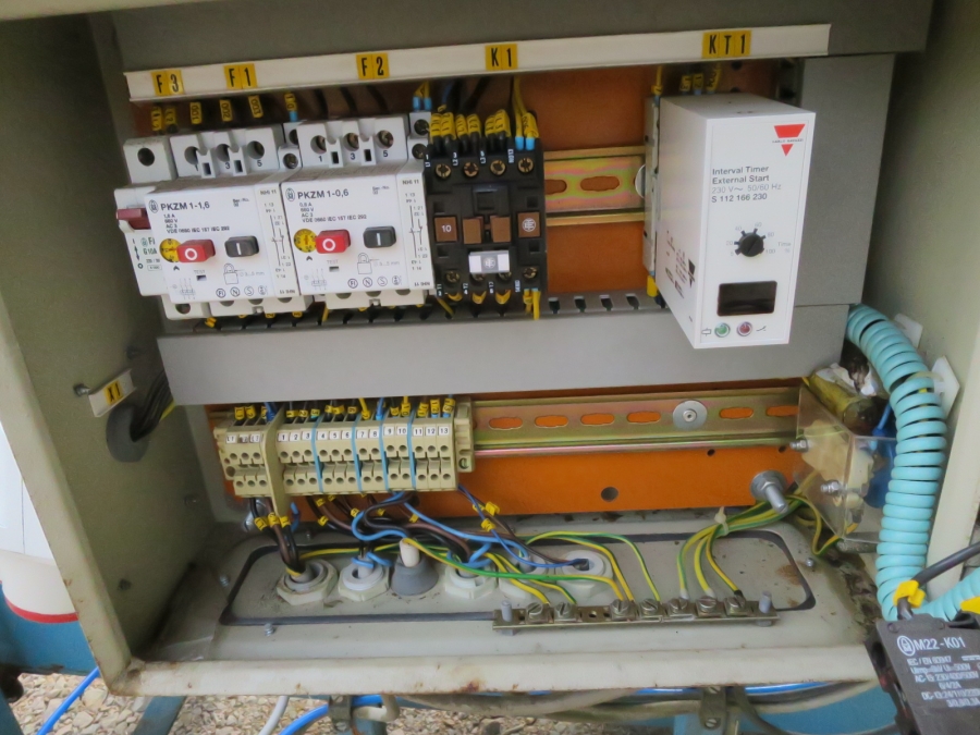 4145 EMVE stitching line with Newlong stitcher