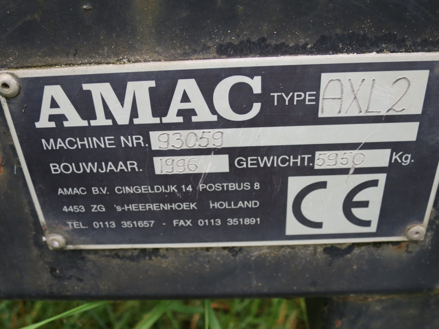 4163 Amac Kartoffelroder 2 Reihe mit Elevator