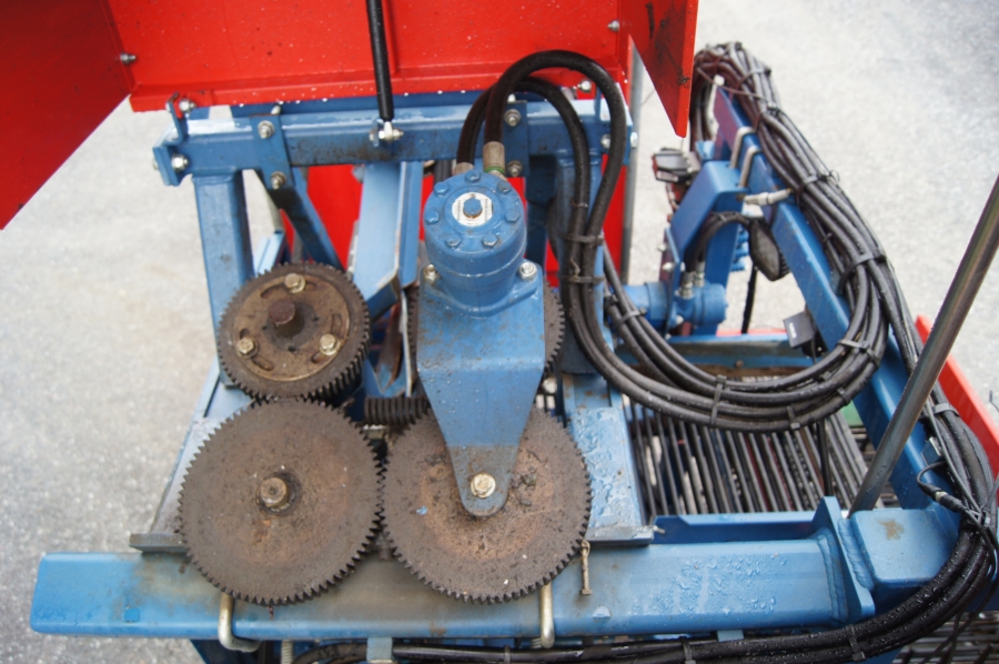 4166 Asa-Lift T-130B carrot harvester with bunker