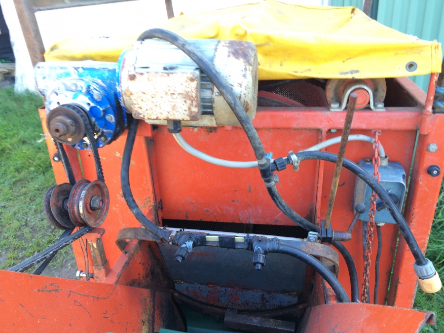 4173 EKKO potato washing machine 1 m drum SMALL