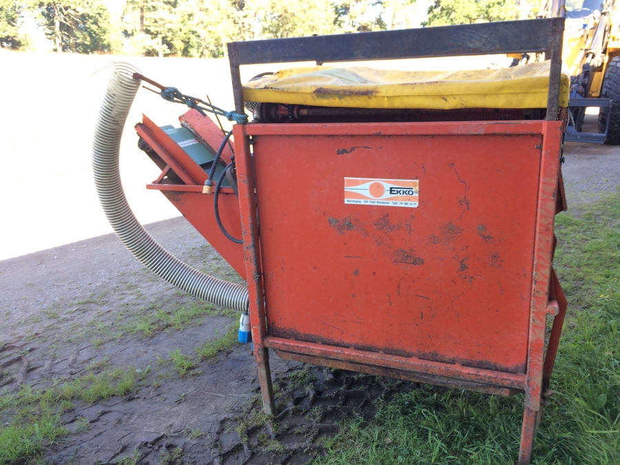 4173 EKKO potato washing machine 1 m drum SMALL