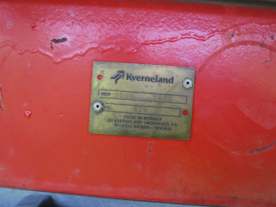 4201 Kverneland UN2100 potato harvester