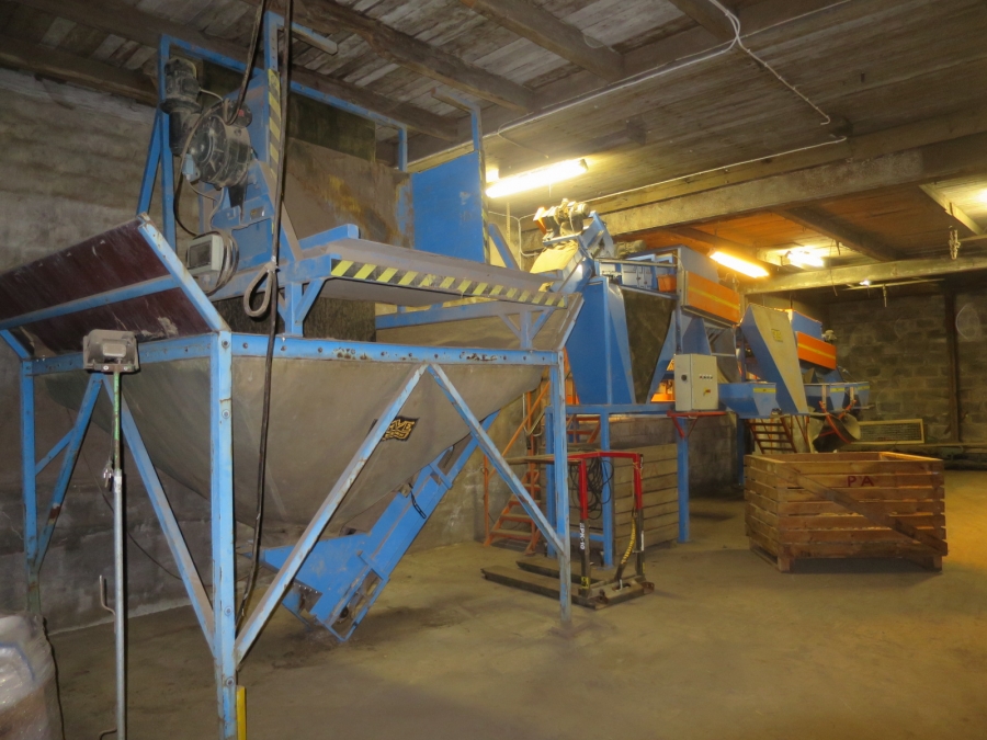 4221 EMVE diabolo grader complete line