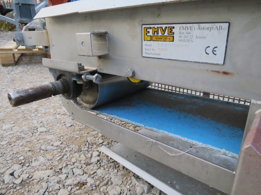 4298 EMVE plain conveyor 6000x250 mm