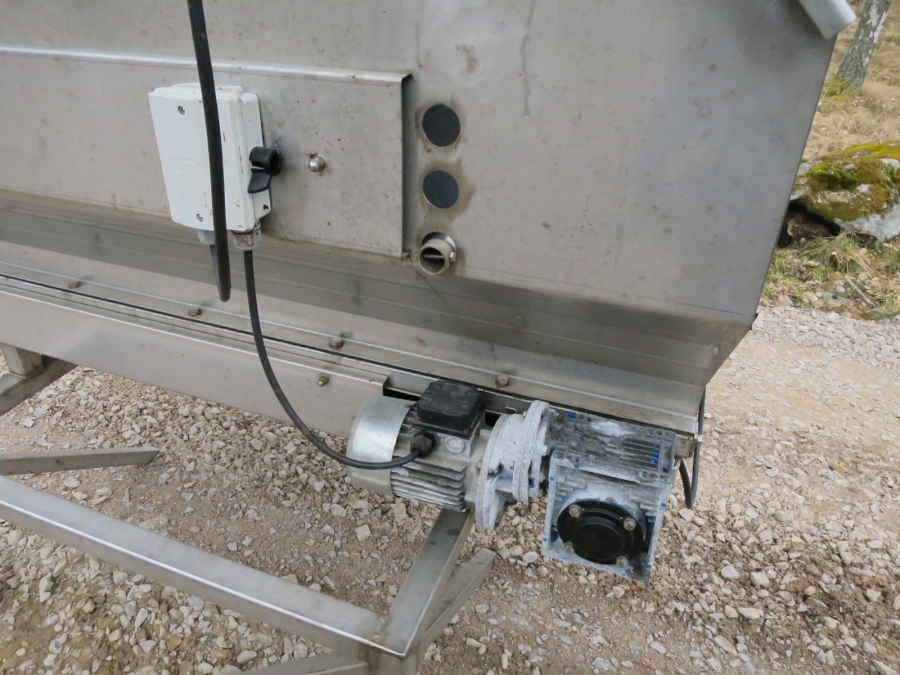 4315 Rostfri matningsbinge 1650x600 mm