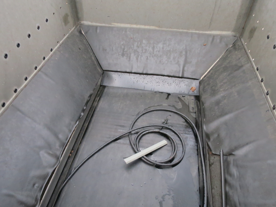 4315 Rostfri matningsbinge 1650x600 mm