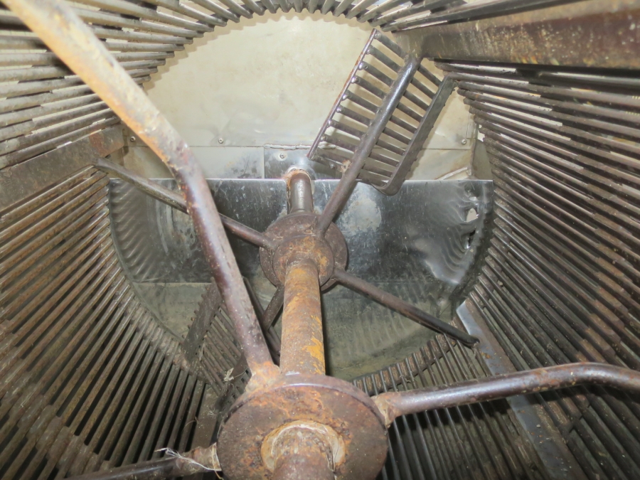 4323 Potato washer with destoner stainless steel