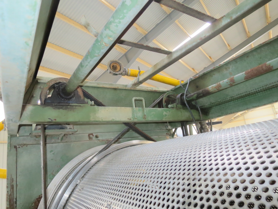 4329 EKKO potato washing machine 2000 mm drum