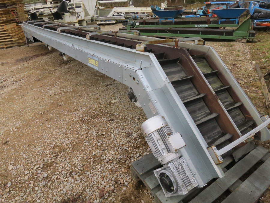 4336 SKALS conveyor double 8900x370+370 mm