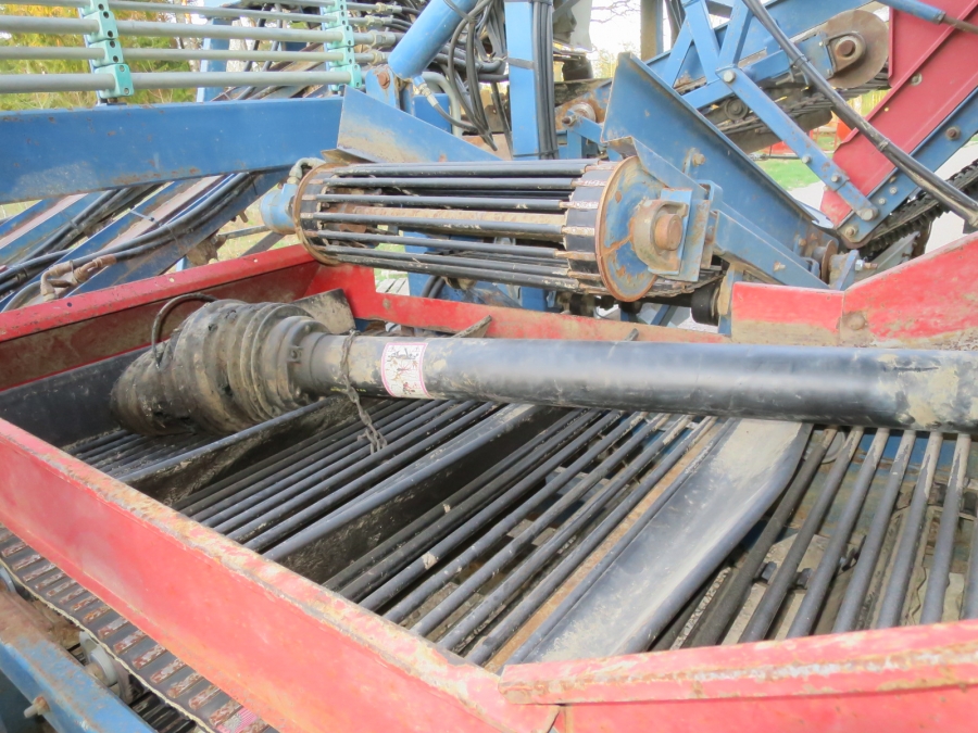 4350 Asa-Lift carrot harvester T-200E 2 row with elevator
