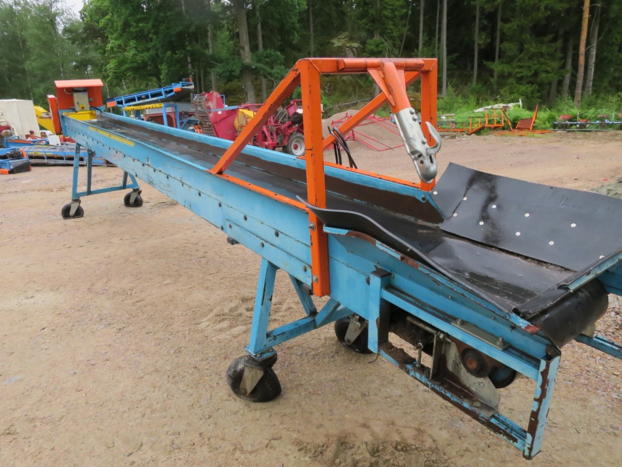 4366 EMVE plain conveyor 8000x550 mm
