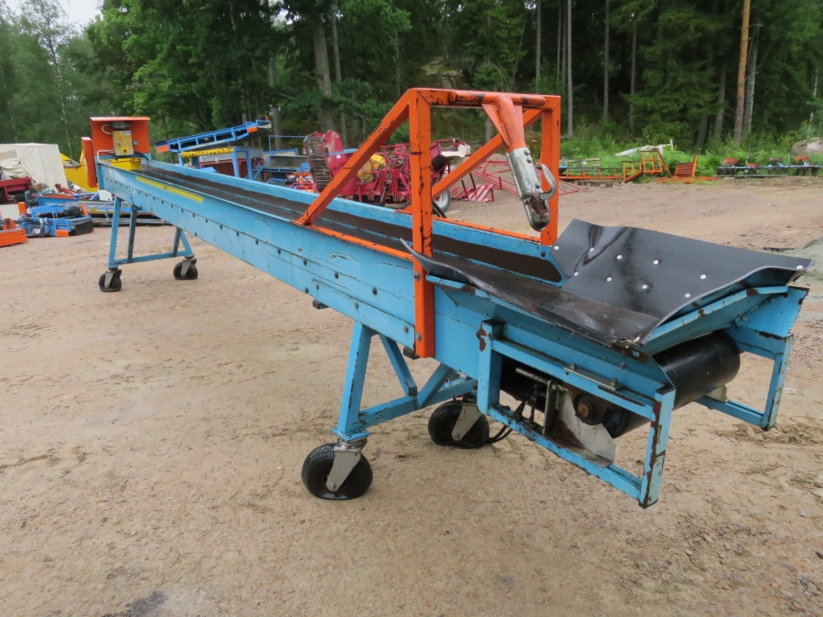 4366 EMVE plain conveyor 8000x550 mm