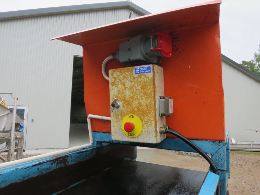 4366 EMVE plain conveyor 8000x550 mm