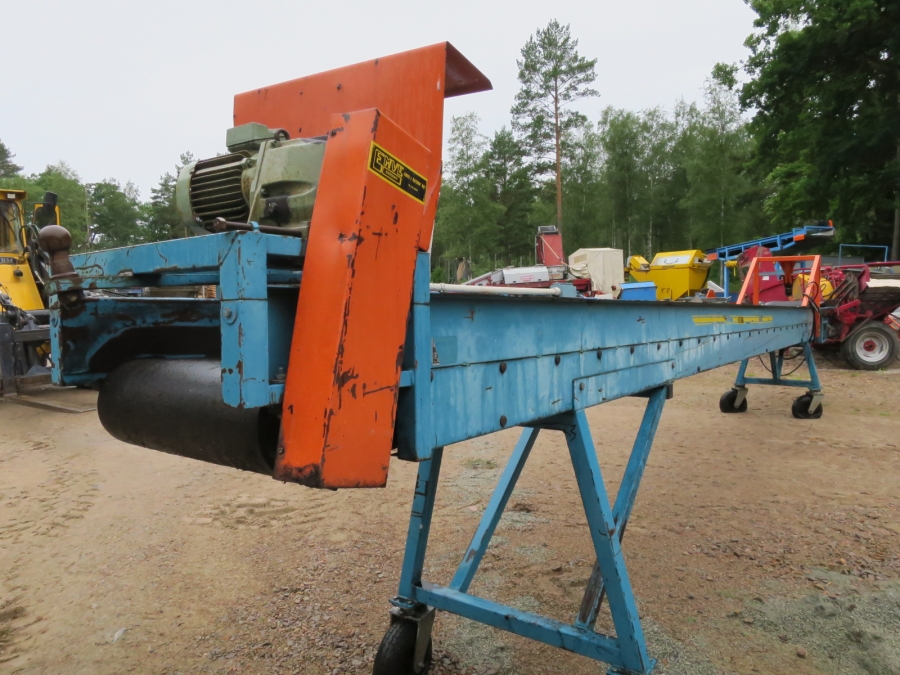 4366 EMVE plain conveyor 8000x550 mm