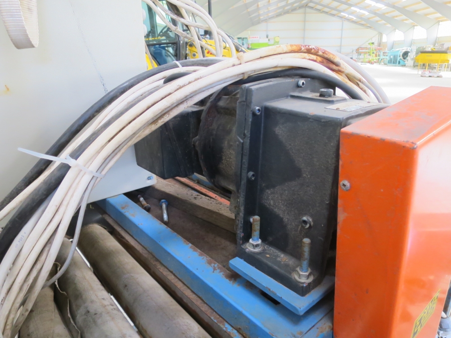 4369 EMVE felt drier table 15 rollers 1000 mm width