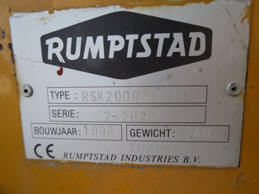 4380 Rumptstad haulm topper 4x85 cm