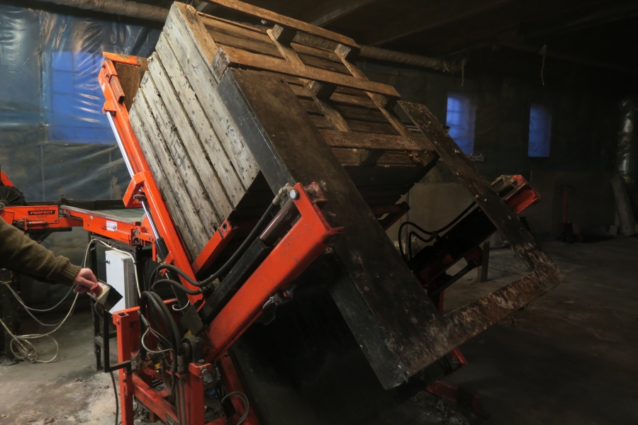 4387 Perfect apple grading line