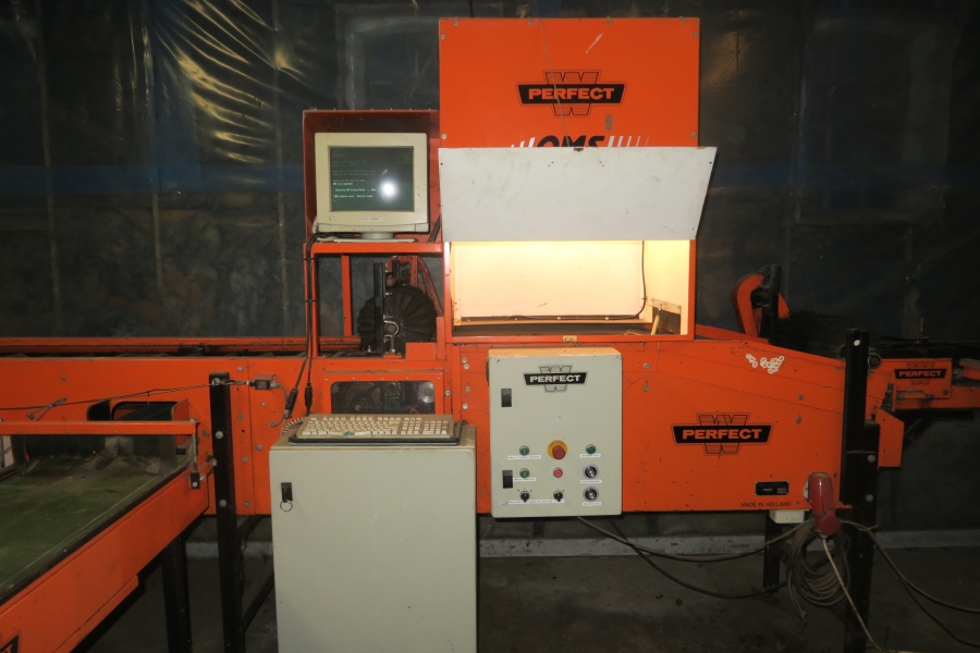 4387 Perfect apple grading line