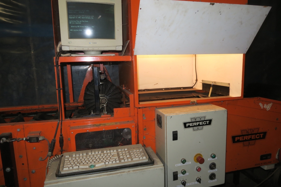 4387 Perfect apple grading line