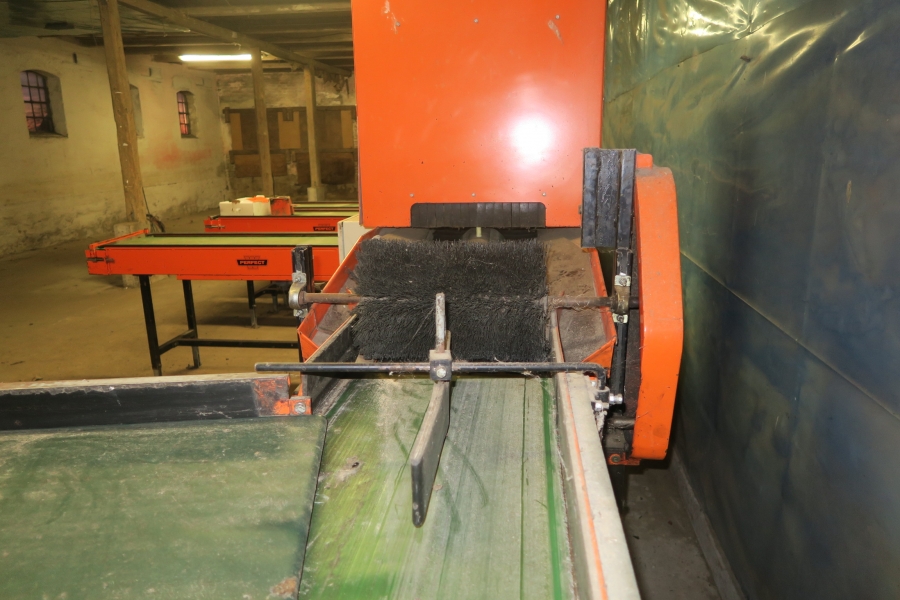 4387 Perfect apple grading line
