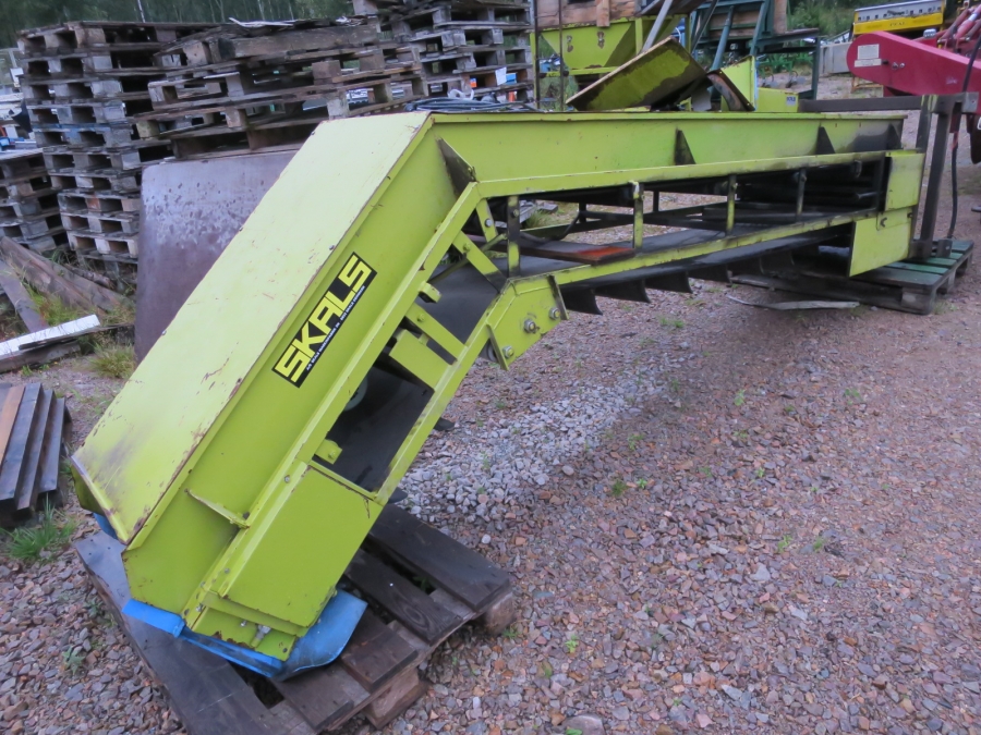 4392 SKALS conveyor with gooseneck 2700+1200 x 500