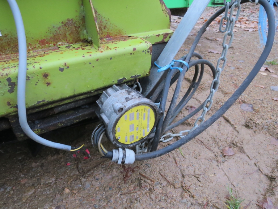 4455 SKALS elevator mit drum motor 4500x450 mm