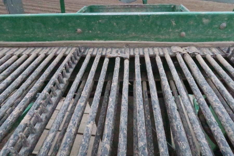 4592 Wuhlmaus WM 8500 2 row potato harvester