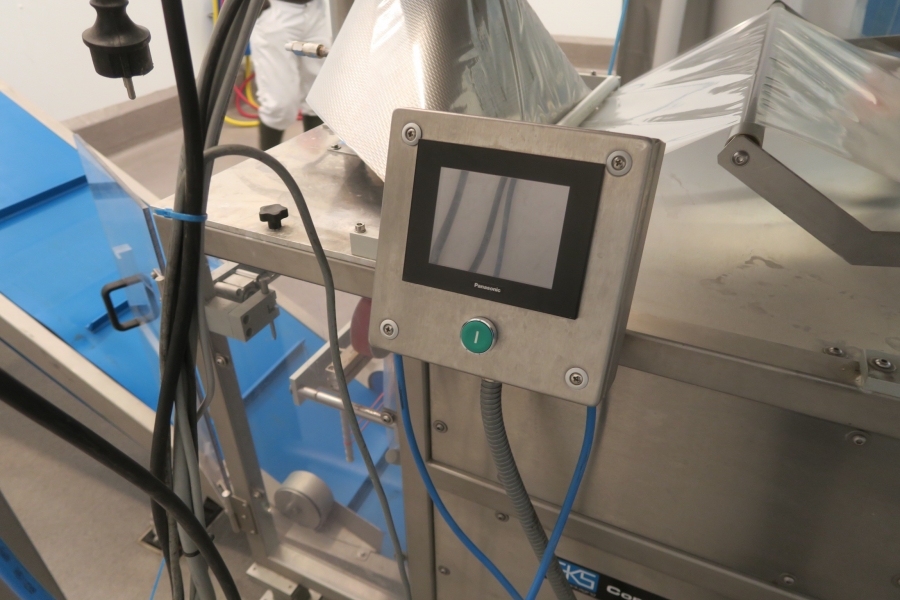 4593 GKS complete packaging line with vertical bagger, weigher etc