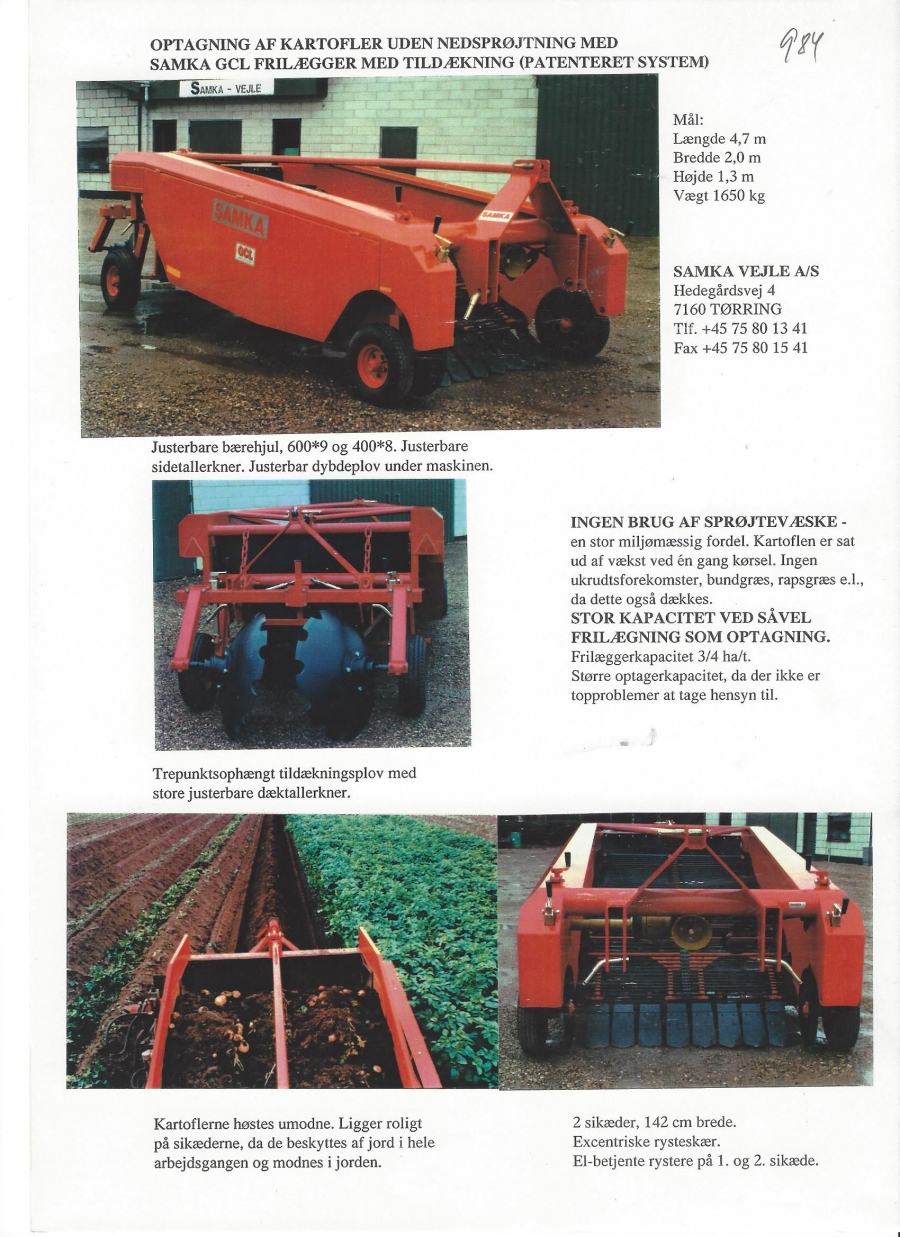 4649 GCL Kartoffel Reihenleger 