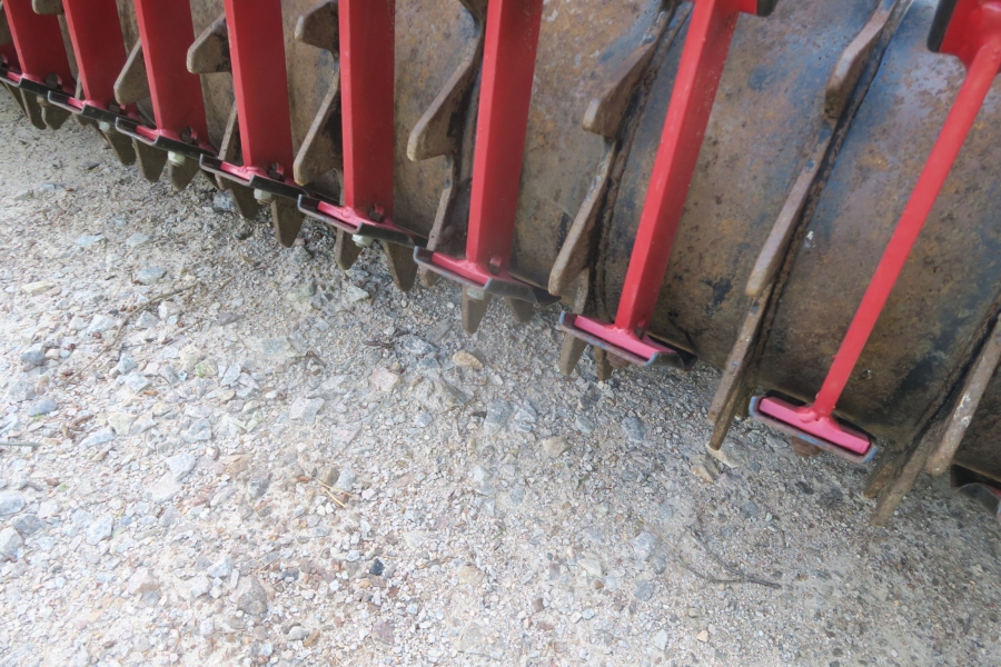 4674 Kongskilde Elliptor rotary cultivator with pressure roller