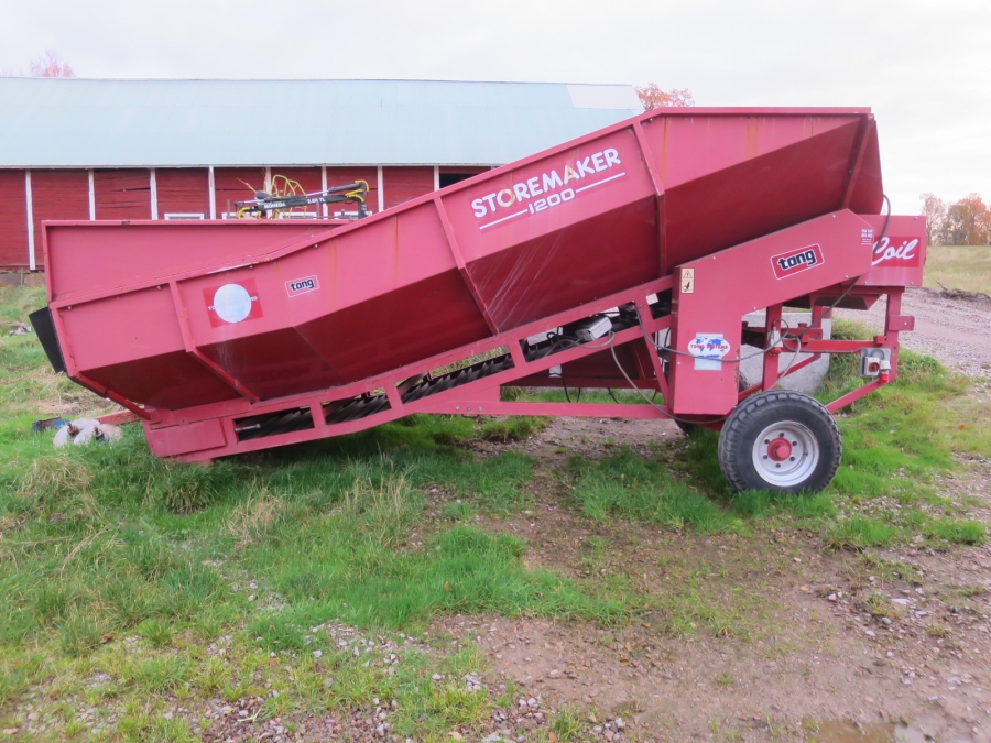 4687 Tong Storemaker 1200 Receiving hopper