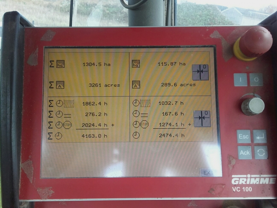4728 Grimme SF170-60 potato harvester