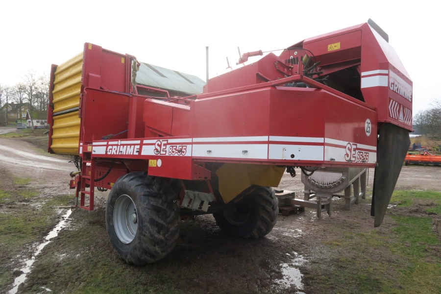 4740 Grimme SE 85-55 potato harvester